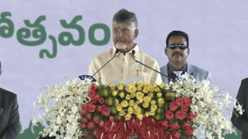 CM Chandrababu Naidu Oath- taking cermony